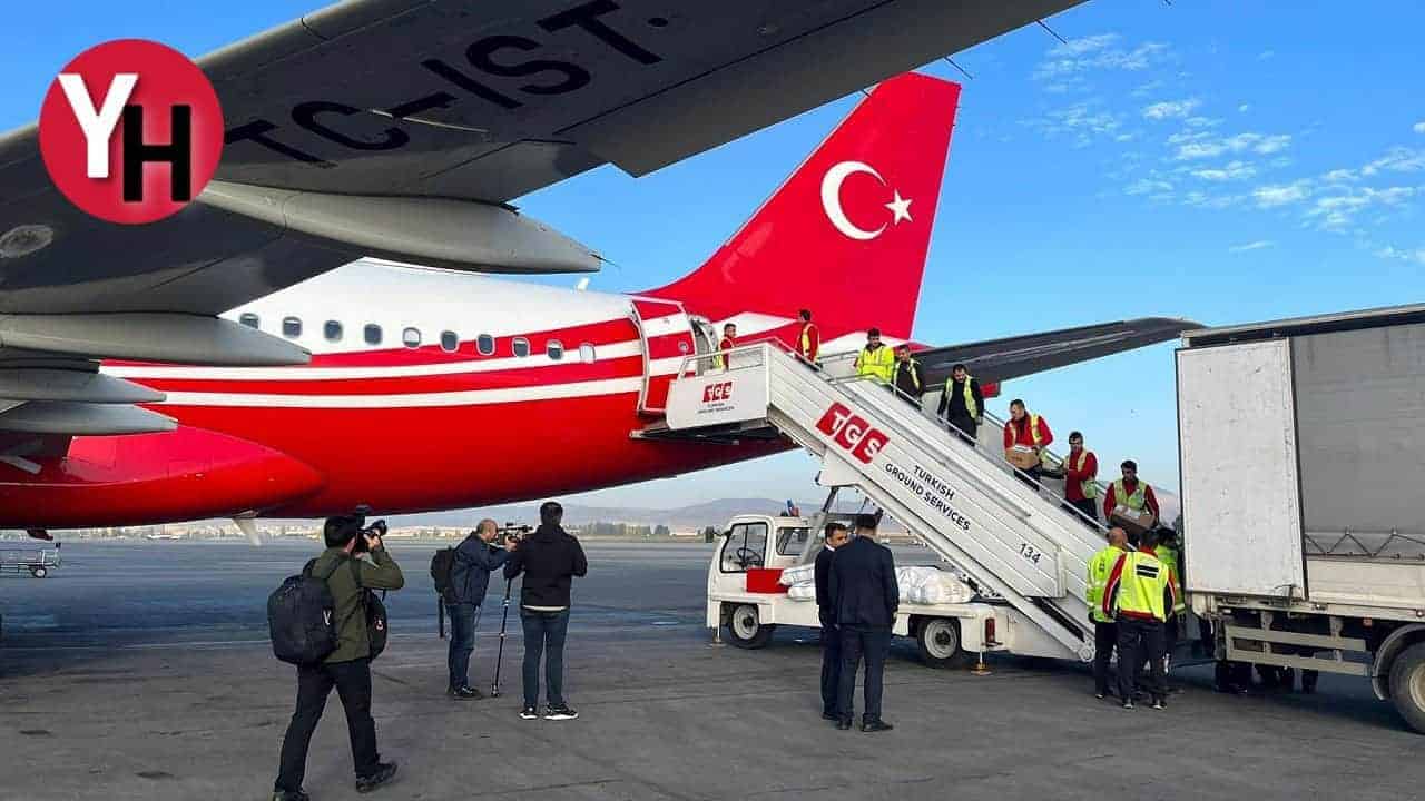 20 Hekim ve Tıbbi Malzeme Filistin’e Yola Çıktı