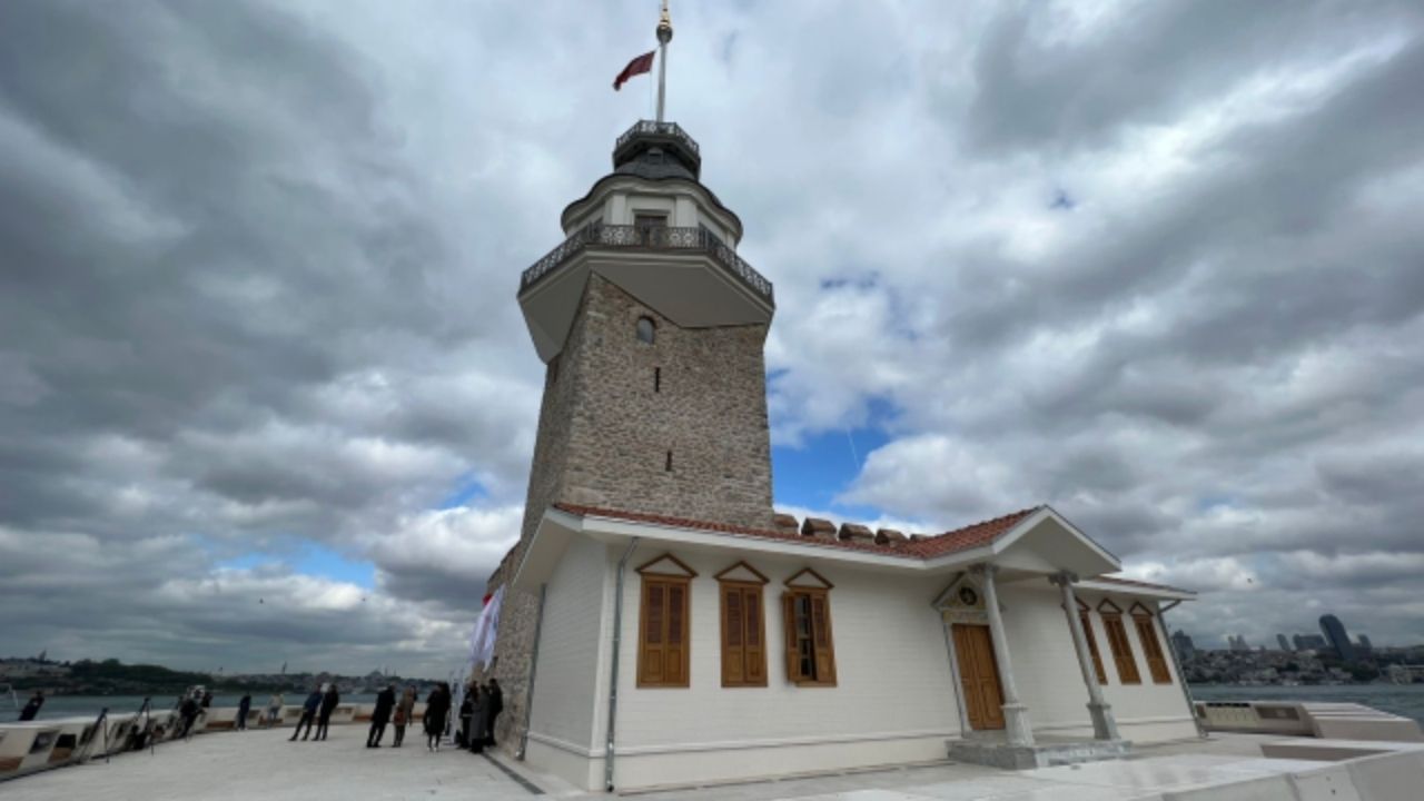 2 yıllık restorasyon süreci sona eren Kız Kulesi ziyarete açılıyor!