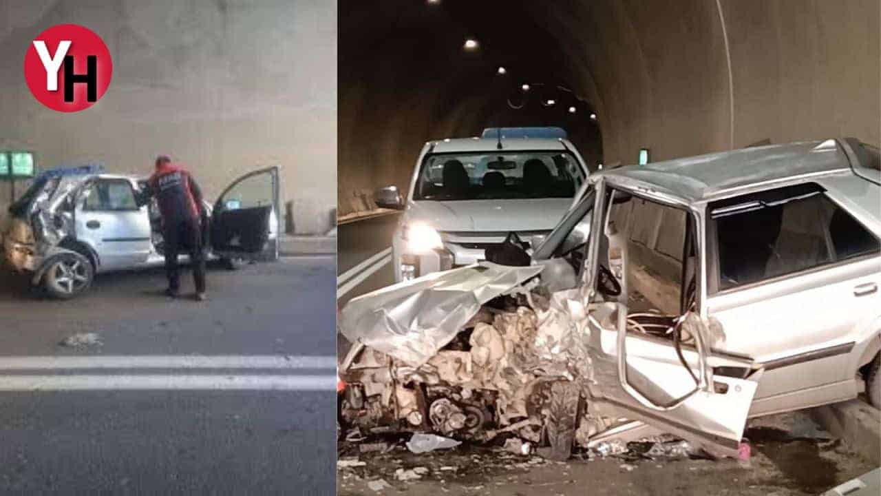 Artvin Trafik Kazası Yusufeli-İspir Yolu Alarm Veriyor