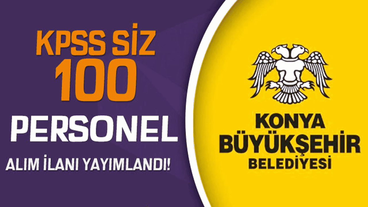 Büyükşehir Belediyesi Kurum Dışı Kamu İşçi Alımı İlanı Yayımladı