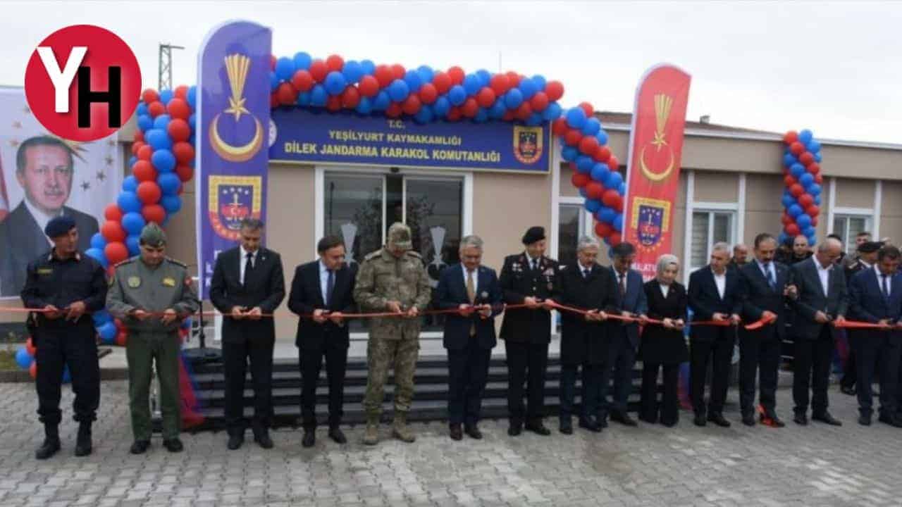 Çelik Prefabrik Jandarma Karakolu Açıldı
