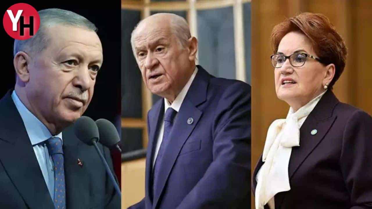 Cumhurbaşkanı Erdoğan, Bahçeli ve Akşener ile Görüştü