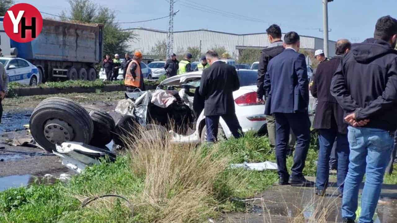 Dörtyol’da Tır ve Otomobil Çarpışmasında 6 Ölü, 1 Yaralı