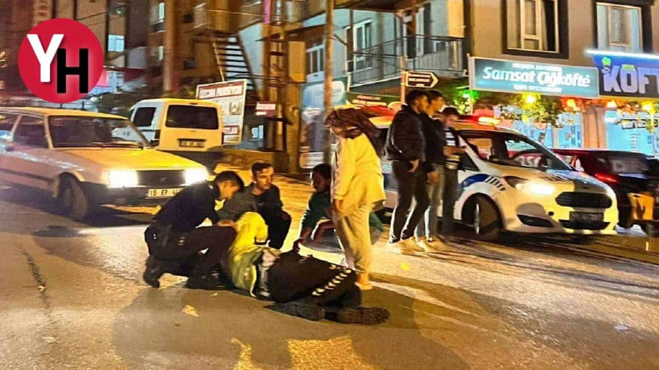 “Dur” ihtarına uymayan sürücü ortalığı savaş alanına çevirdi