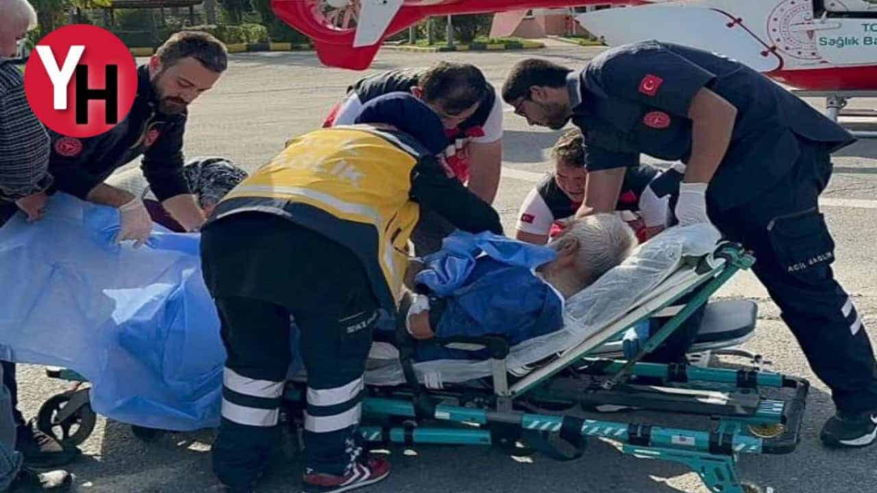 Elini Testere ile Kesip Yaralanan Vatandaş Helikopterle Ankara’ya Sevk Edildi