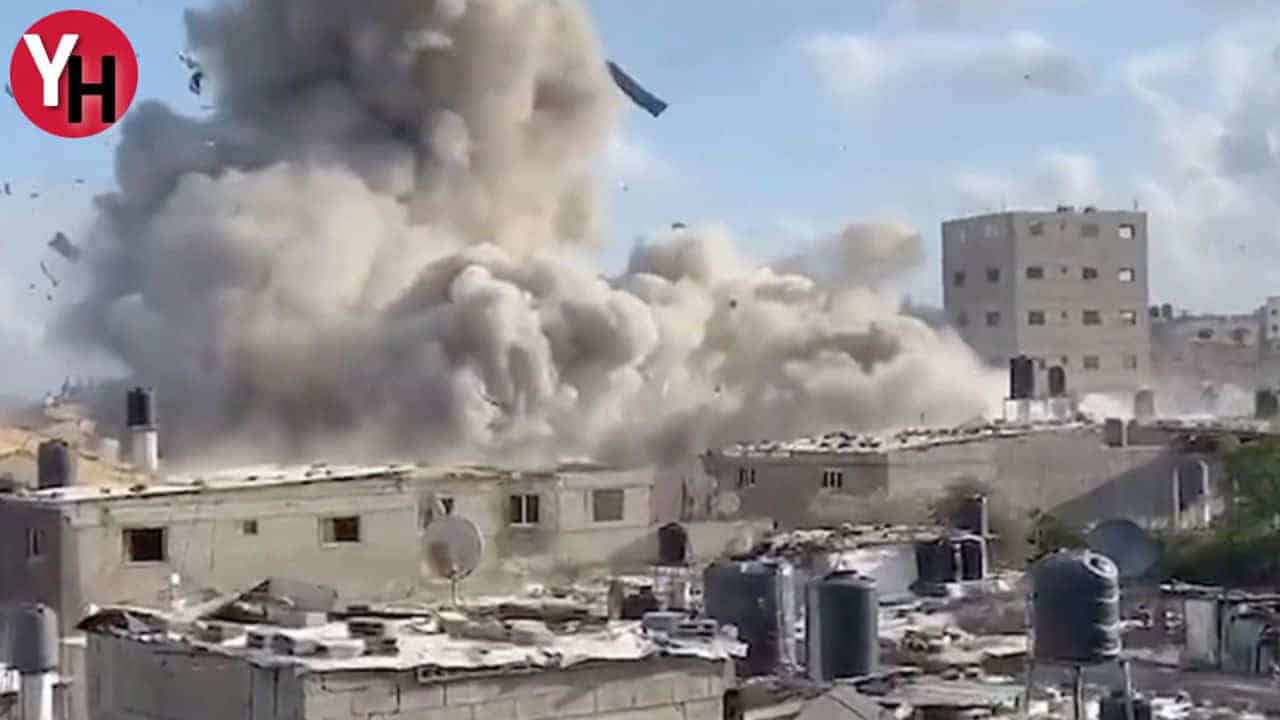Gazze’de İsrail Güçleri Şifa Hastanesi’ni Bombaladı