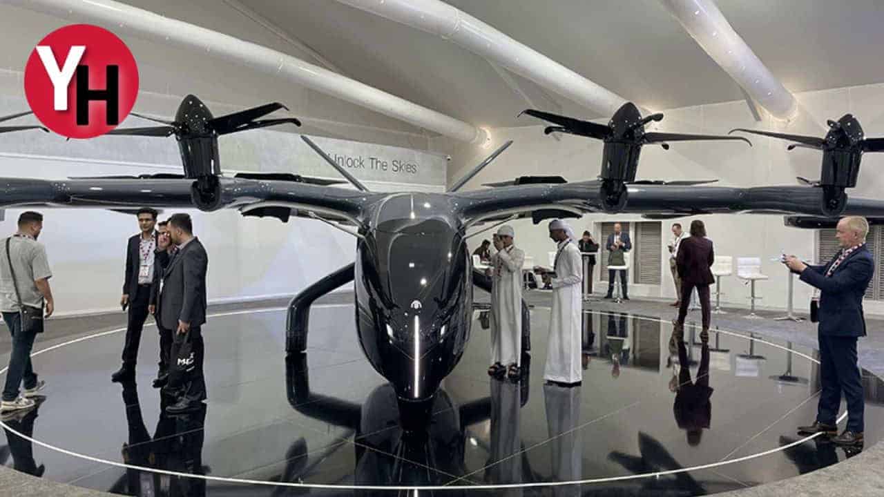 Helikopterden 100 Kat Daha Sessiz Uçan Taksi Midnight