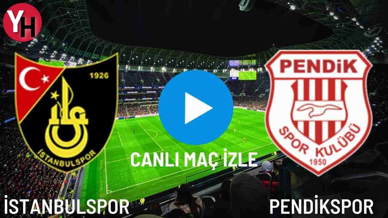 İstanbulspor – Pendikspor Canlı Maç İzle! Taraftarium24, Selçuk Sports, Justin TV Canlı Maç İzle!