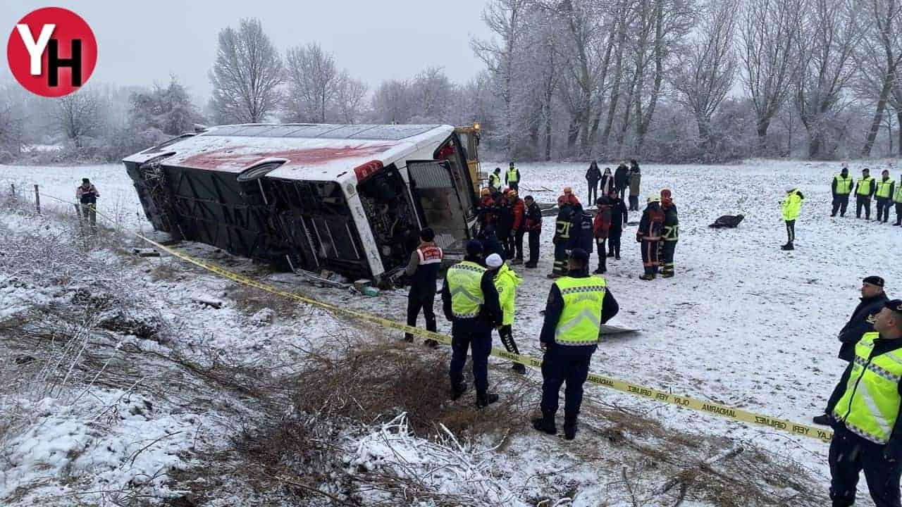 Kastamonu Otobüs Kazası 6 Ölü, 33 Yaralı