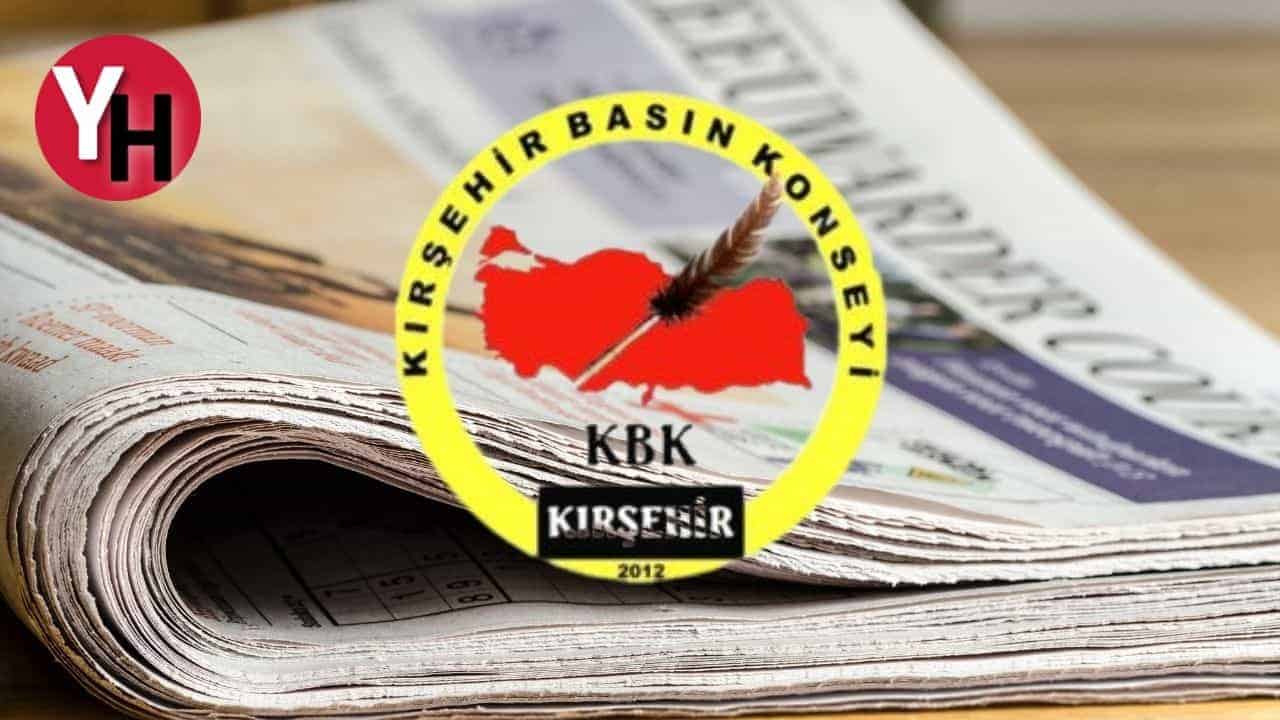 Kırşehir Basın Konseyi, İsrail’e Tepki Gösterdi