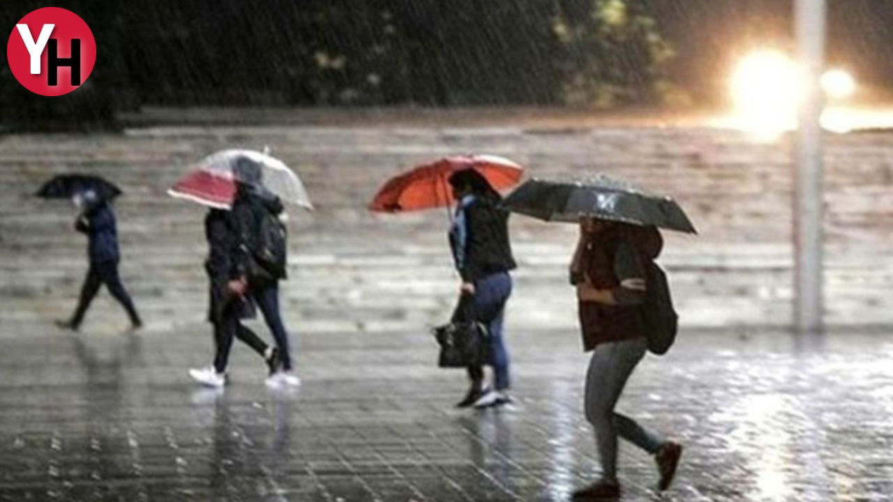 Meteorolojiden 16 İl için Sarı Kodlu Sağanak Yağış Uyarısı!