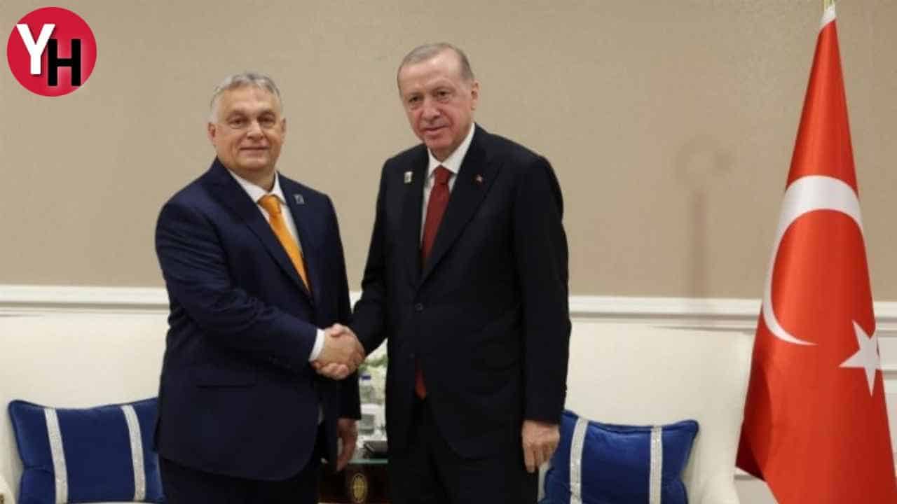 Erdoğan, NATO Zirvesi’nde Macaristan’la görüştü.