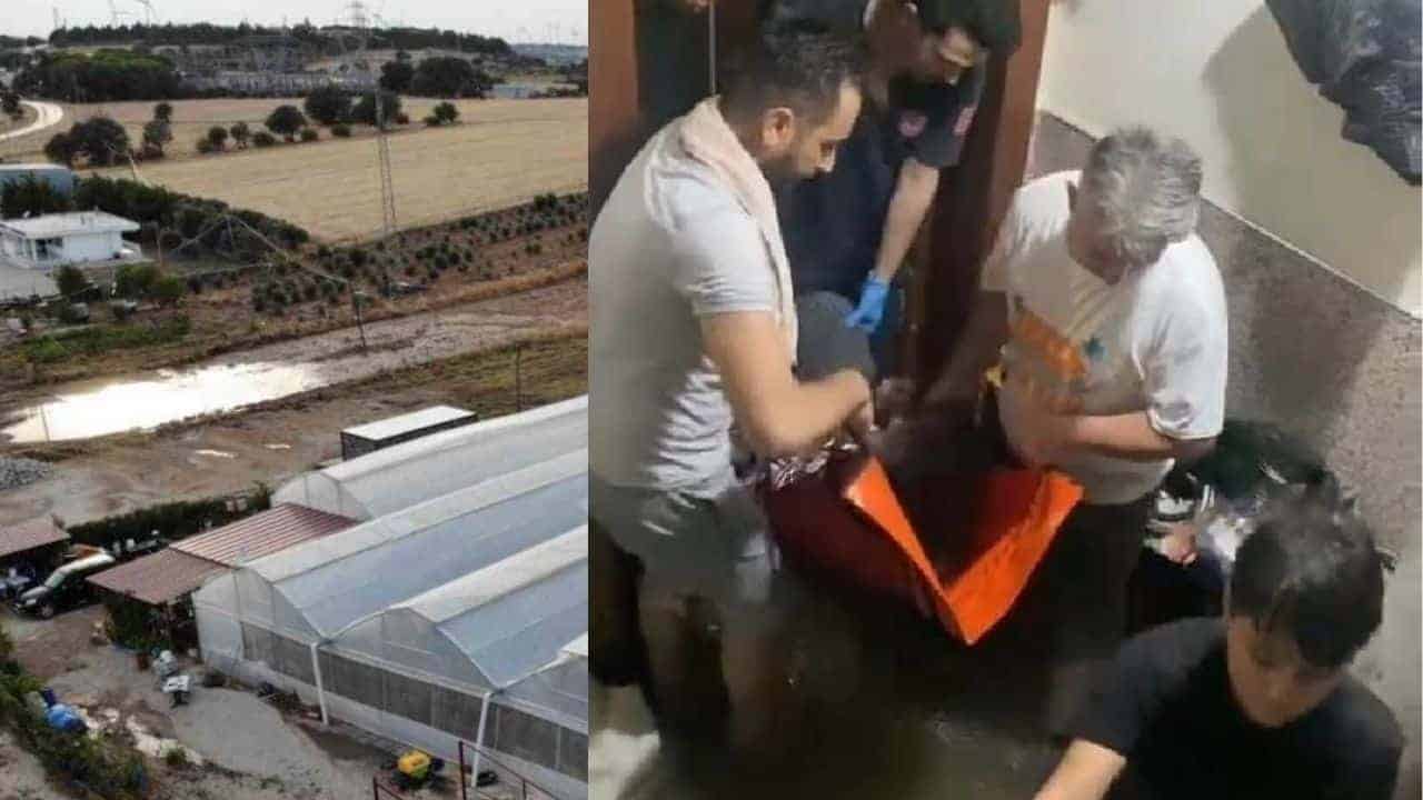 Polis Kahramanlığıyla Sultangazi’de Yatalak Yaşlı Kadın Sel Sularından Kurtarıldı