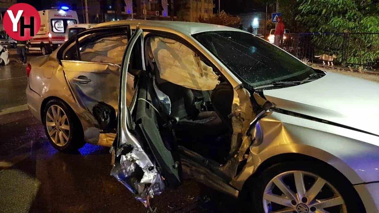 Samsun’da Otomobiller Çarpıştı: 4 Yaralı Var