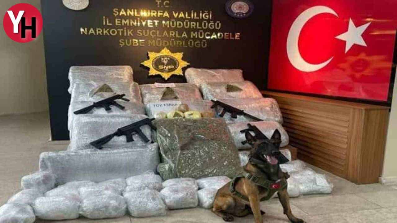 Şanlıurfa Emniyeti Uyuşturucuyla Mücadelede Başarılı Operasyonlar Gerçekleştirdi