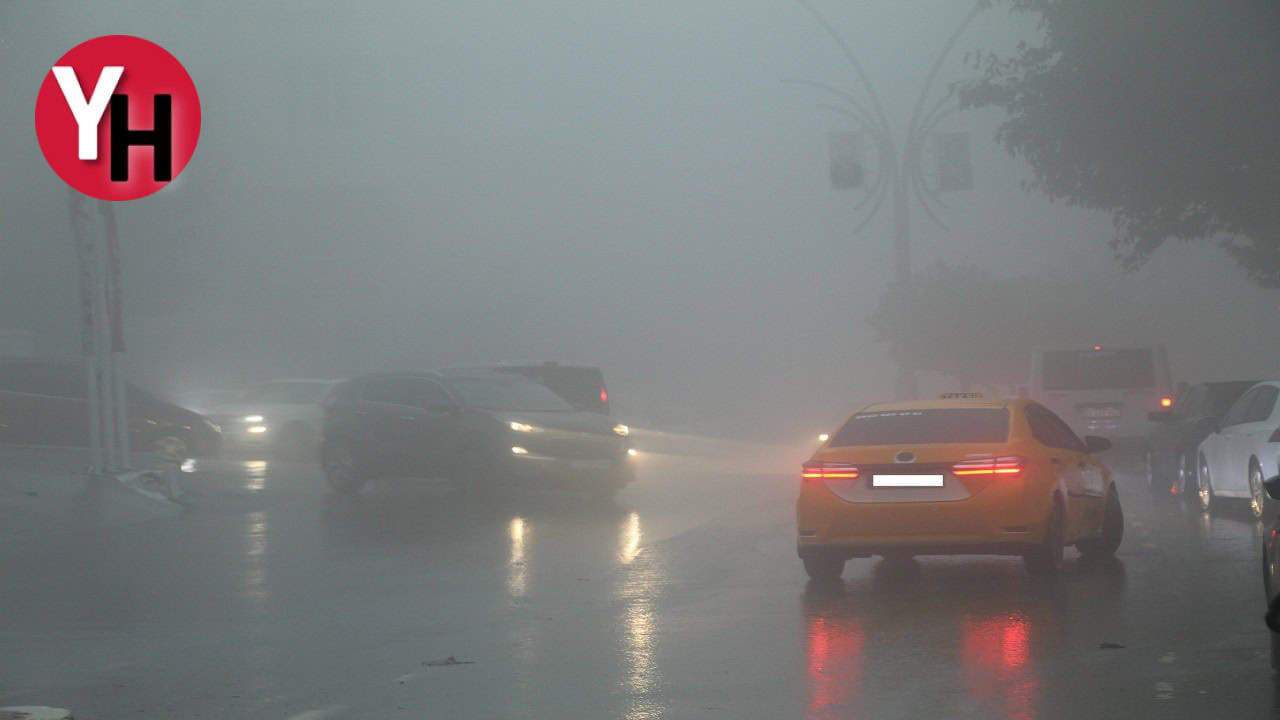 Şırnak’ta sis trafiği olumsuz etkiledi