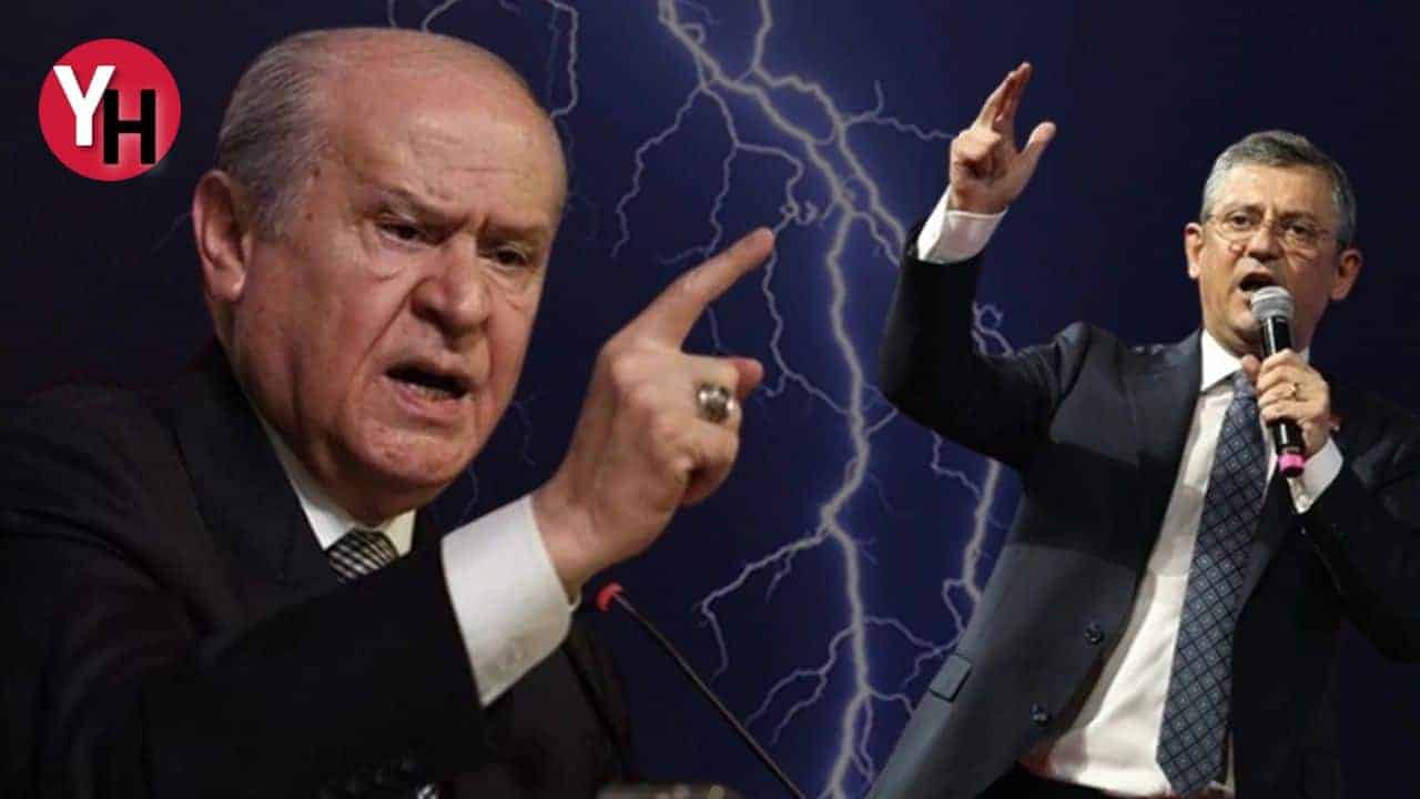 Siyaset Sahnesinde Sert Çıkış Bahçeli’den Özgür Özel’e Tepki