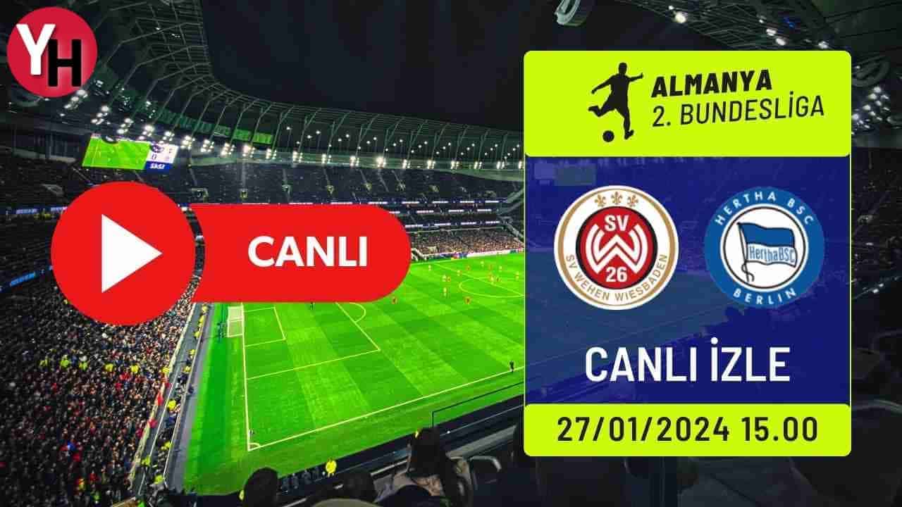 Sv Wehen Wiesbaden – Hertha Berlin Maçı Canlı İzle! Taraftarium24, Selçuk Sports Canlı Maç İzle!