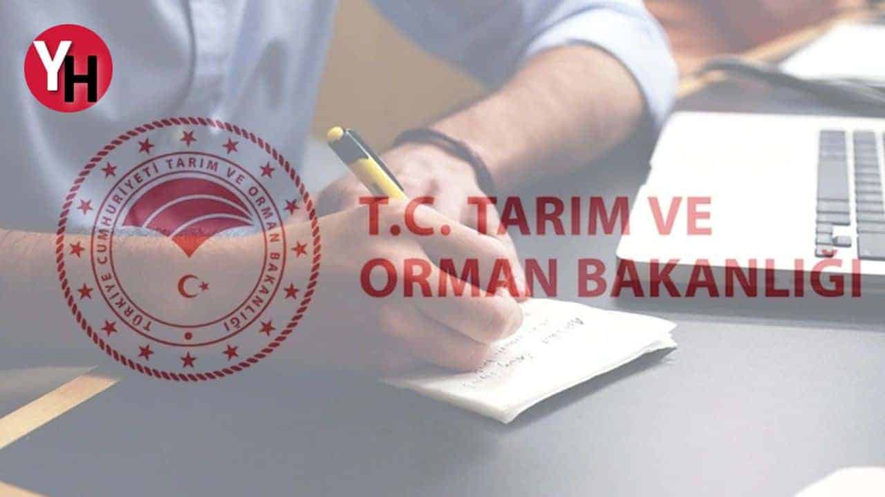 Tarım ve Orman Bakanlığı 7 bin 158 Personel Alımı Başvuru Şartları