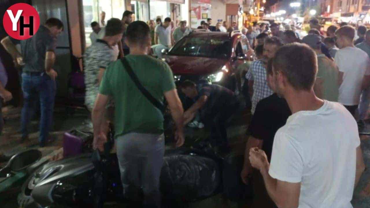 Tekirdağ’da Otomobil Kahvehaneye Dalıp 11 Kişiyi Yaraladı