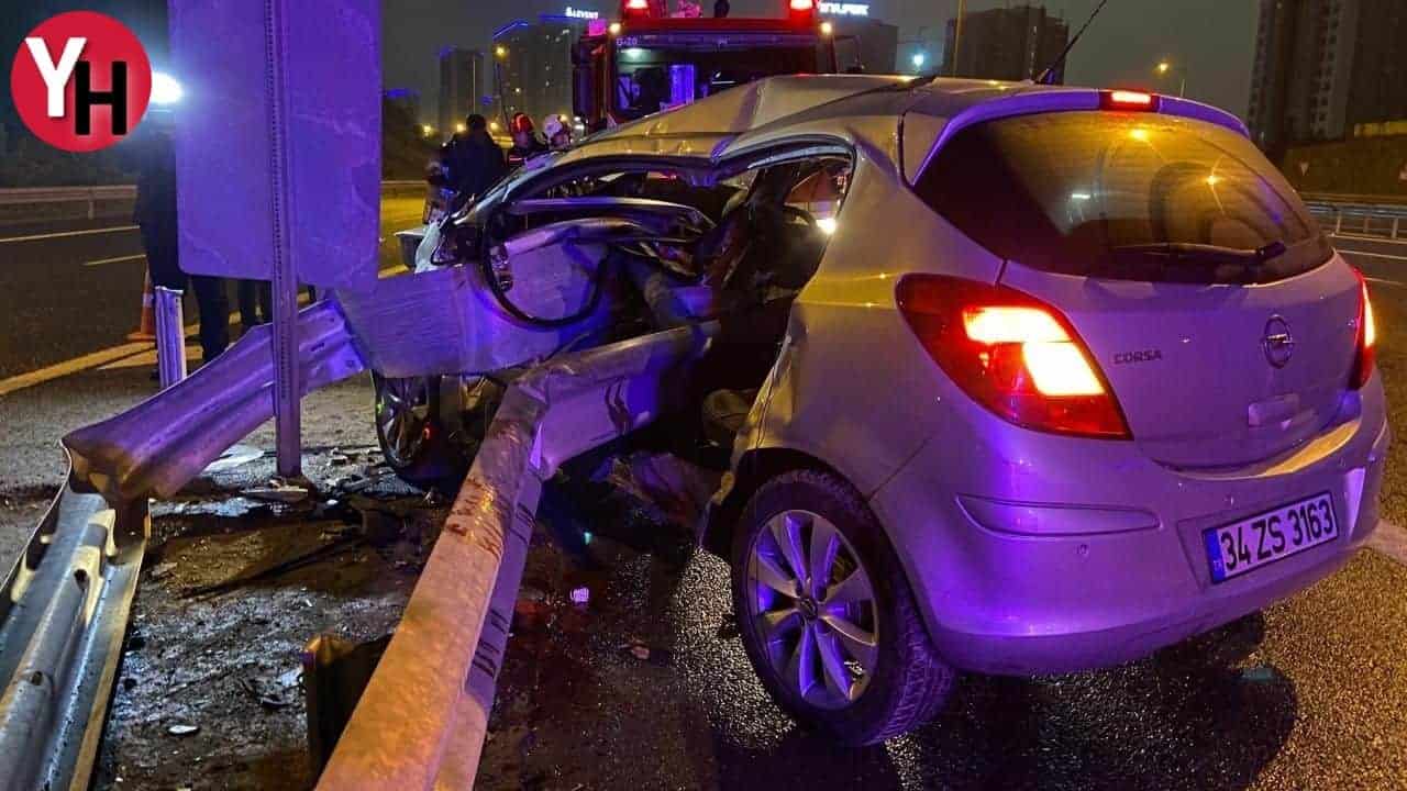 TEM Otoyolu’nda Kazada 1 Kişi Hayatını Kaybetti