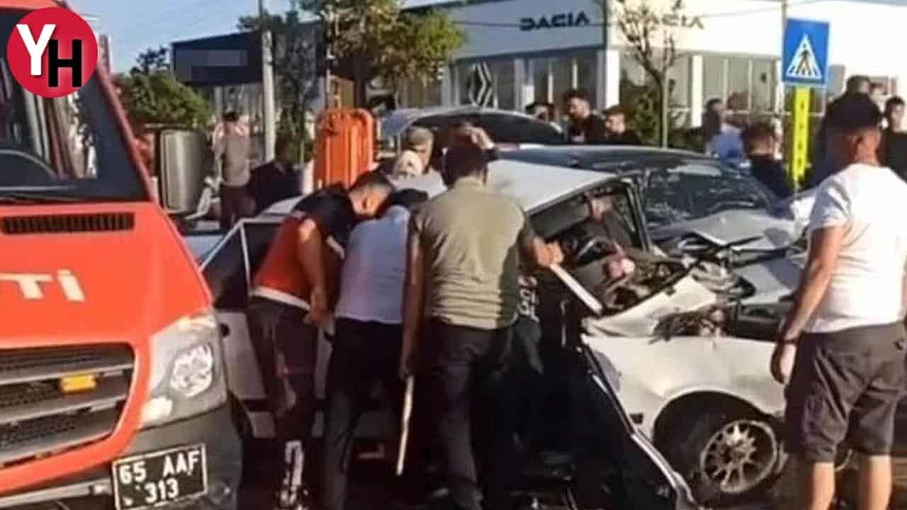 Tuşba’da Dehşet Kazası: 3 Ağır 6 Yaralı!