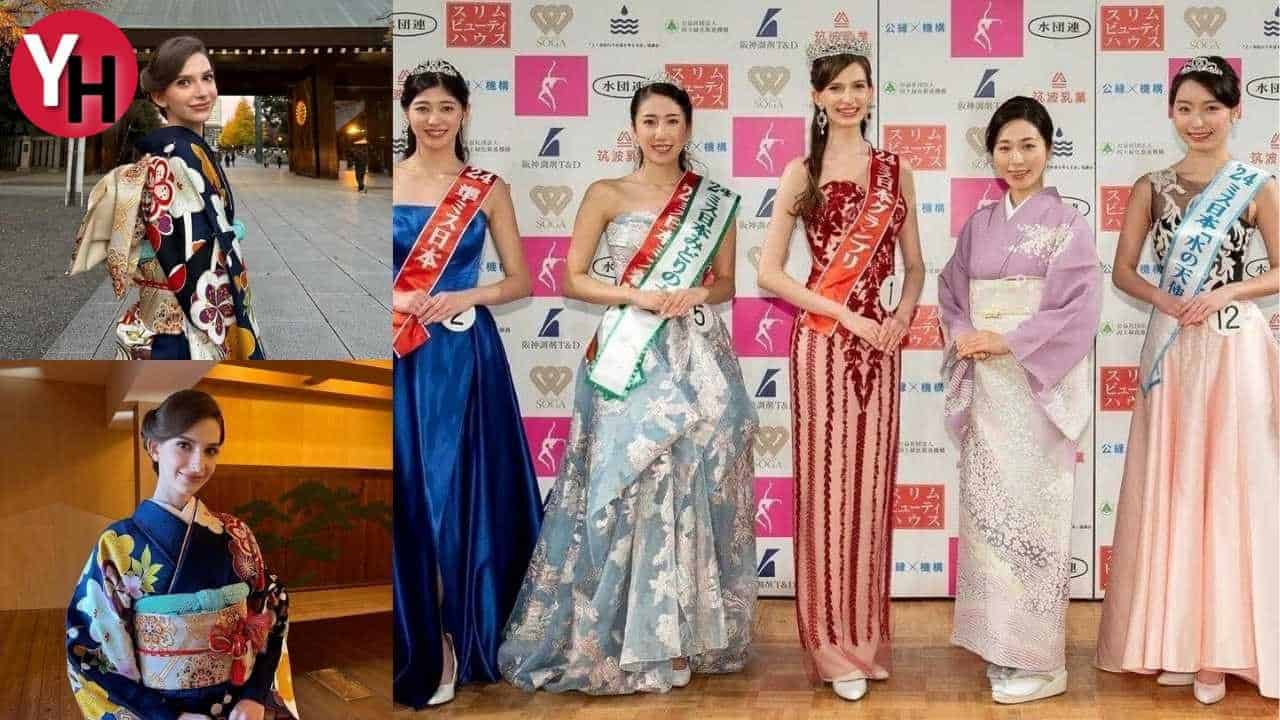 Ukrayna Güzeli, Tacı Geri Verdi: Japon Olmaması Değil!