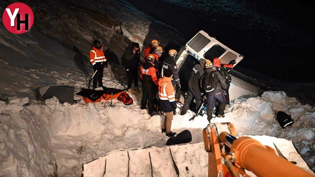 Van’da Çığ Felaketinde 1 Ölü, 12 Yaralı