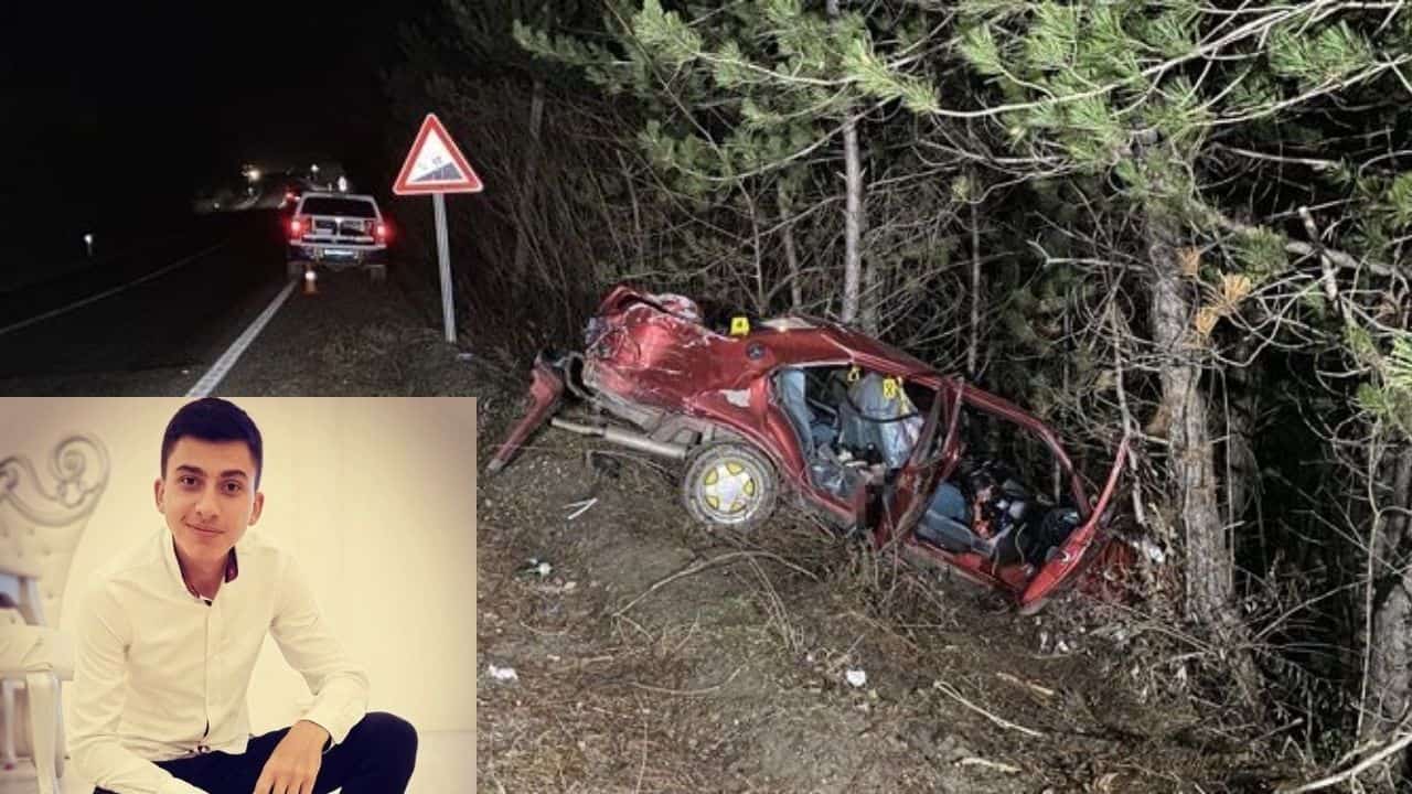 Trabzon Plakalı Araç Kastamonu'da Kaza Yaptı; Genç Sürücü Hayatını Kaybetti