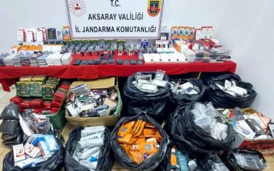 Aksaray’da Gümrük Kaçağı Elektronik Eşya Operasyonu: 1.25 Milyon TL Değerinde Malzeme Ele Geçirildi