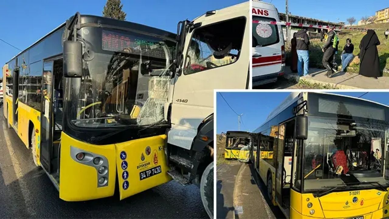 başakşehir'de trafik kazası Çok sayıda yaralı var