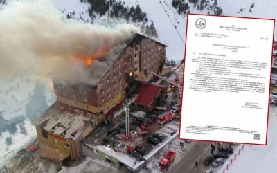 Bolu Kartalkaya’daki Yangın Faciasında Yeni Detaylar: Belediye, Otele 19 Gün Önce ‘Yangın Yeterlilik Belgesi’ Vermiş