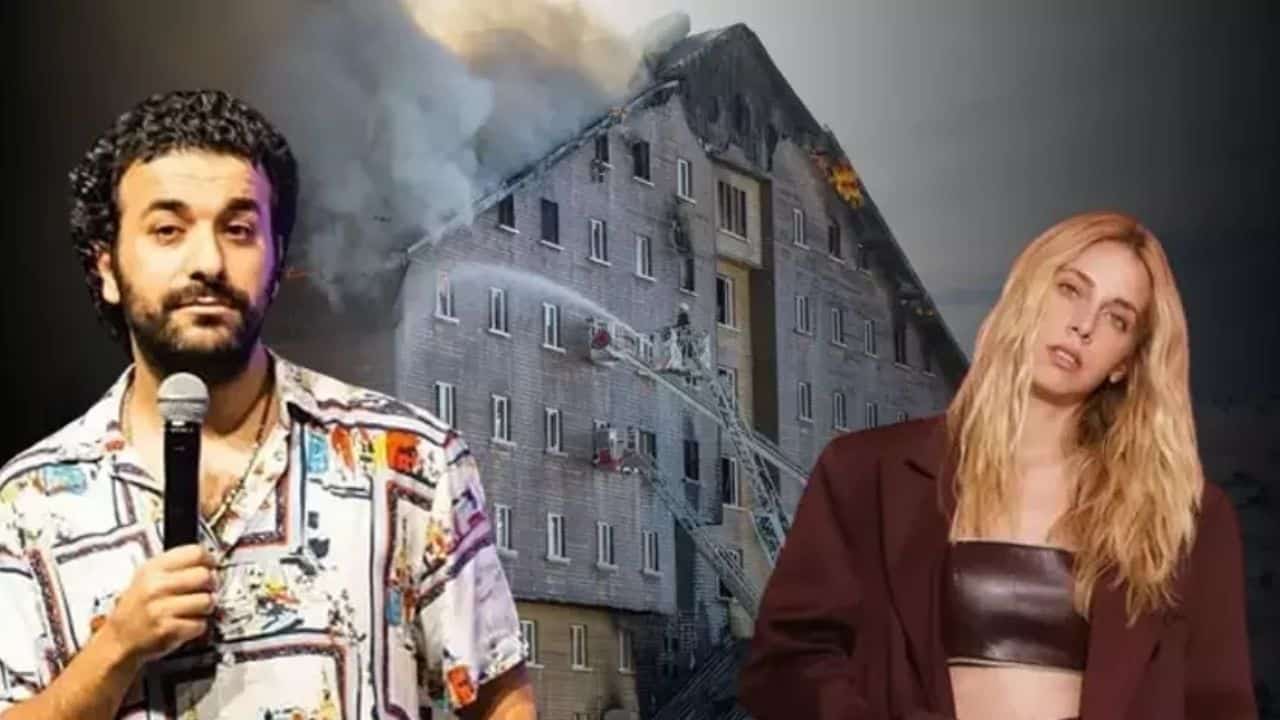 Bolu’da Kartalkaya’da Otel Yangını 66 Can Kaybı ve Ünlülerin Taziye Mesajları