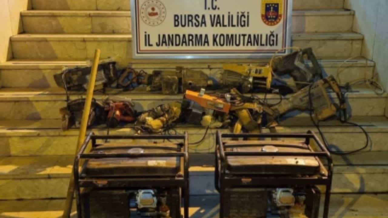 Bursa’da Kaçak Kazı Operasyonu: 7 Kişi Gözaltına Alındı