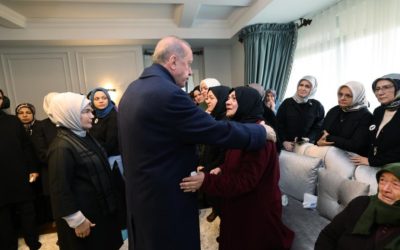 Cumhurbaşkanı Erdoğan, Bolu’da Gültekin Ailesi’nin Cenazesine Katıldı