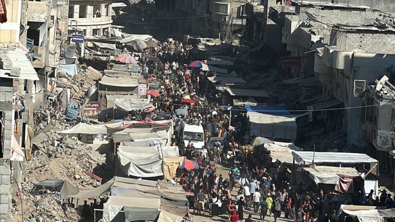 gazzeliler evlerine dönüyor filistinlilerin kuzeye göçü başladı