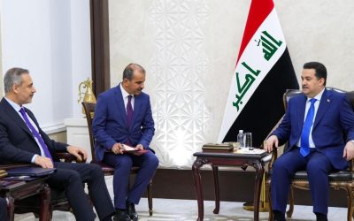 Irak Cumhurbaşkanı, Türkiye Dışişleri Bakanı Hakan Fidan’ı Kabul Etti