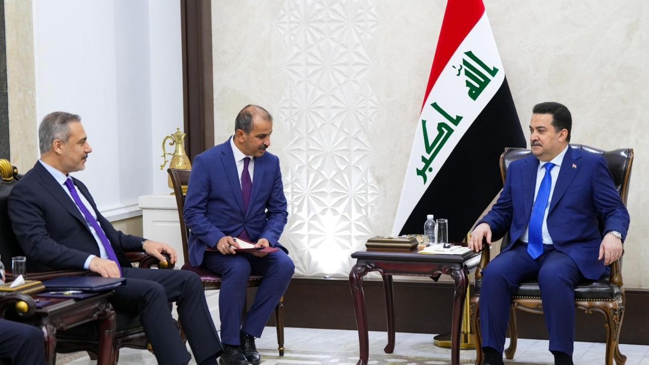 irak cumhurbaşkanı, türkiye dışişleri bakanı hakan fidan’ı kabul etti