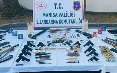 Manisa’da Silah ve Uyuşturucu Operasyonu: 44 Gözaltı