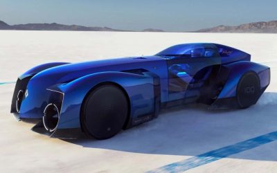 Renault, Batmobil Tarzı Elektrikli Araçla Menzil Rekoru Kırmayı Hedefliyor