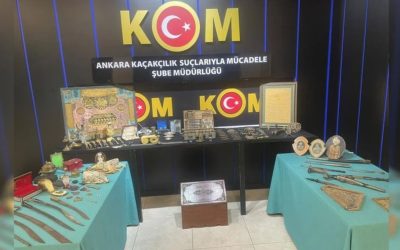 Tarihi Eser Kaçakçılığına Yönelik Dev Operasyon: 243 Eser Ele Geçirildi, 12 Şüpheli Tutuklandı