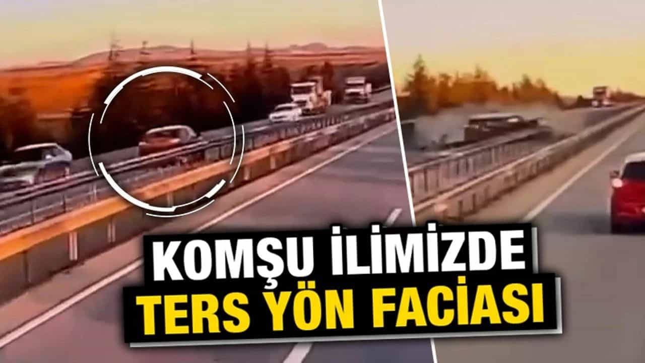 Ters Yönde İlerleyen Araç Kazaya Neden Oldu: 1 Ölü, 4 Yaralı