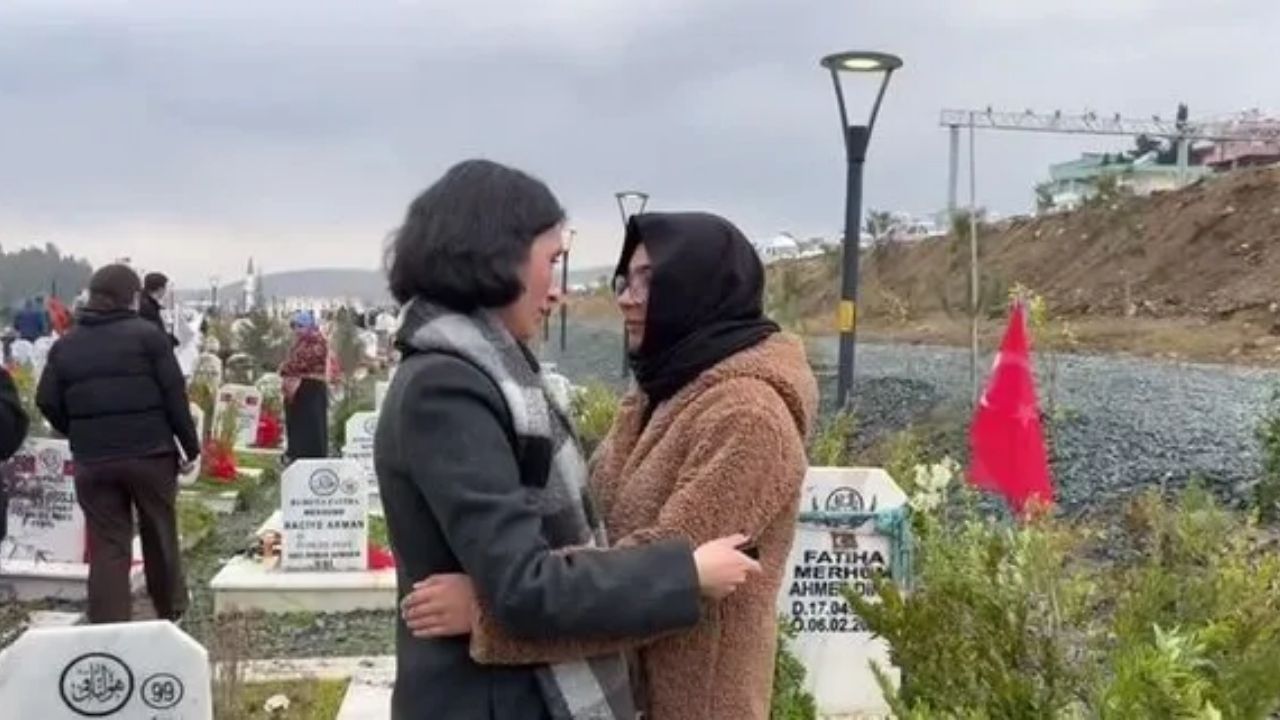 6 Şubat depreminde torunlarını kaybeden acılı kadının yüreğini dağlayan ağıt