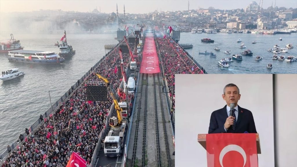 chp'nin gazze yürüyüşü İçin İstanbul valiliği'nden İzin Çıkmadı