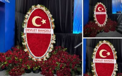 “Devlet Bahçeli’den özel çiçek aranjmanı: AK Parti kongresine destek!”