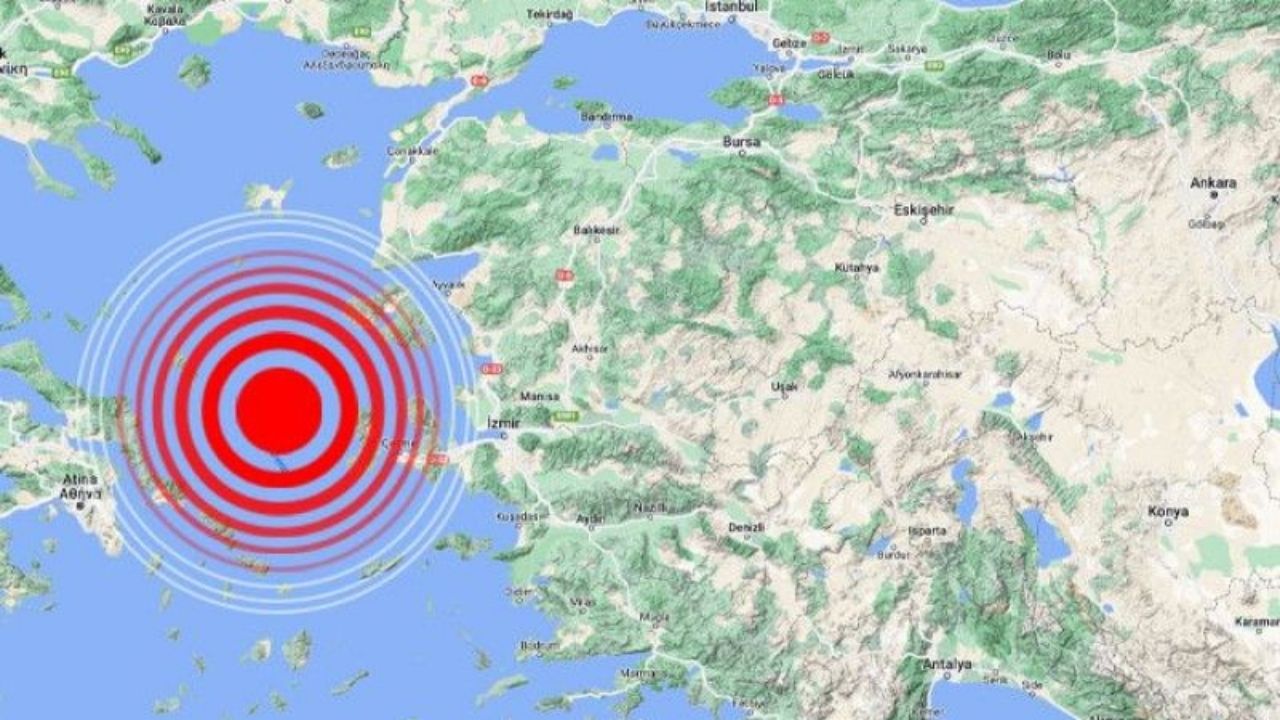 ege denizi'nde son 24 saatte 313 deprem meydana geldi
