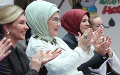 Emine Erdoğan Ve Zelenska Savaş Mağduru Çocukları Gördü