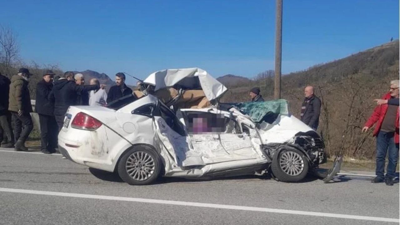 Giresun'da Feci Kaza 3 Ölü, 1 Ağır Yaralı