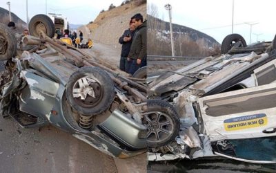 Gümüşhane Şiran’da Feci Kaza: 3 Kişi Yaralandı