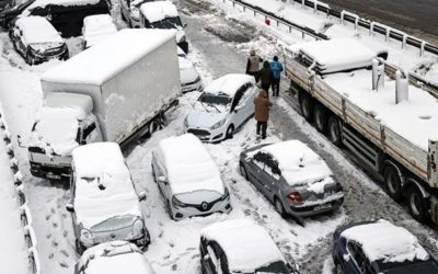 Kar Fırtınası İstanbul’u Felç Etti!